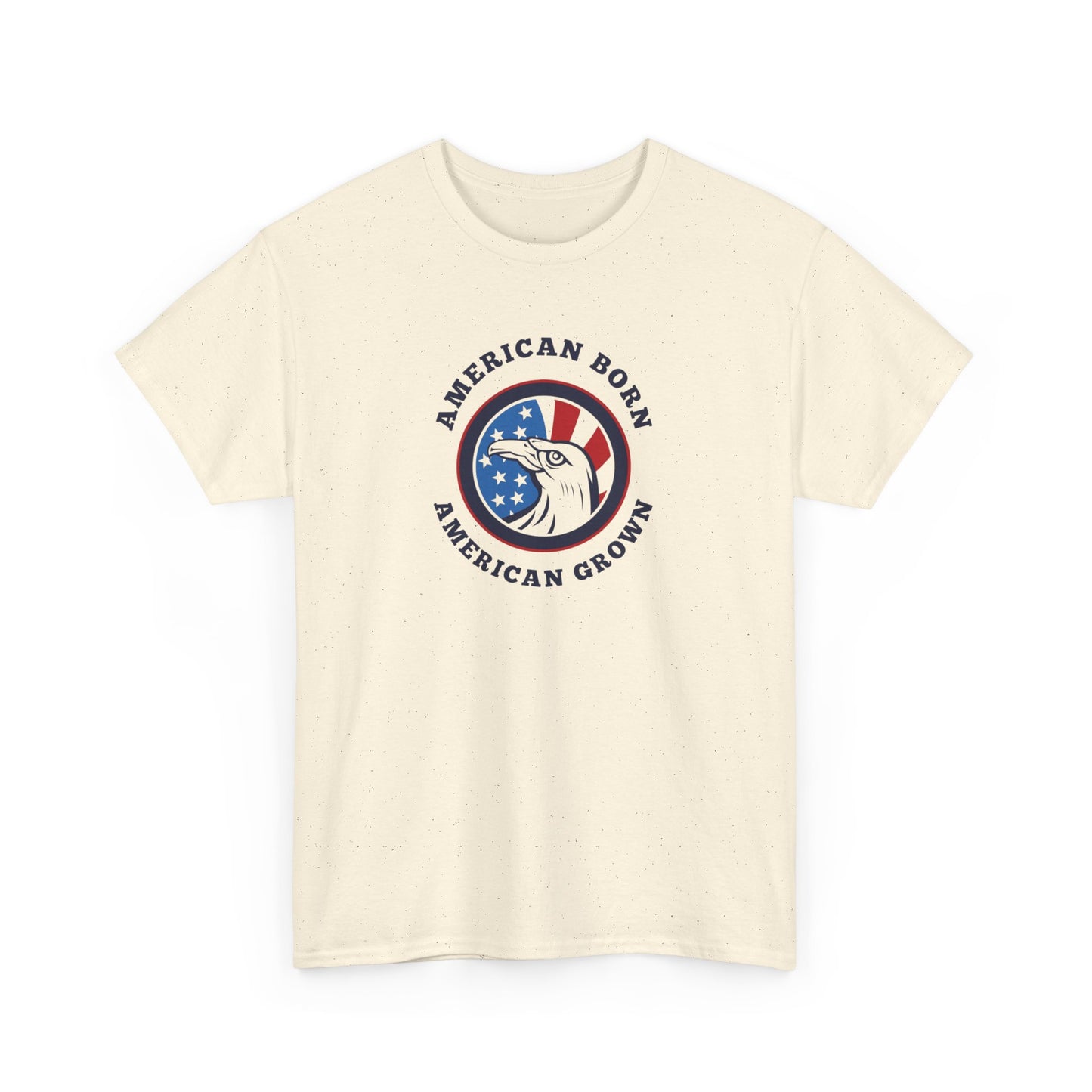 American Born Unisex Heavy Cotton Tee | Patriotic T-Shirt | Gift for Veterans | 4th of July Shirt | Casual Style Tee | Red, White, [...]