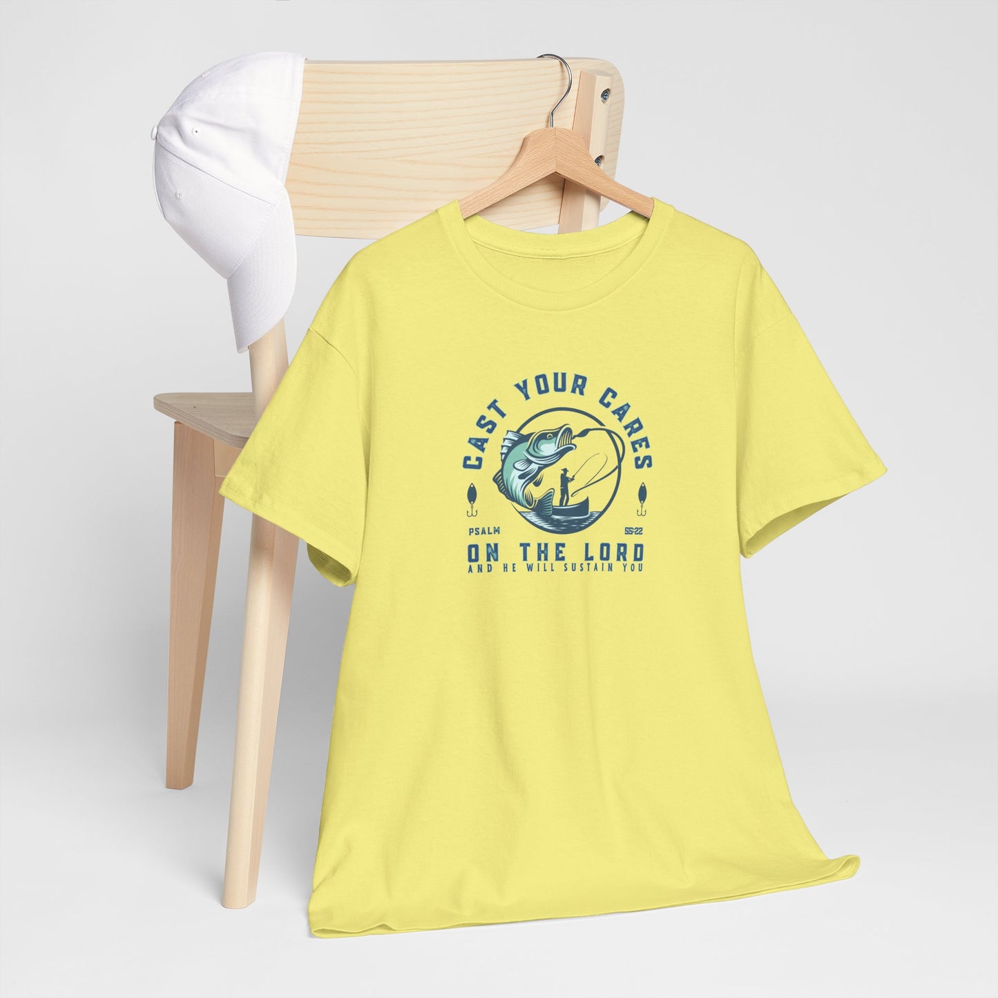 Christian Fishing Tee - Graphic Inspirational
