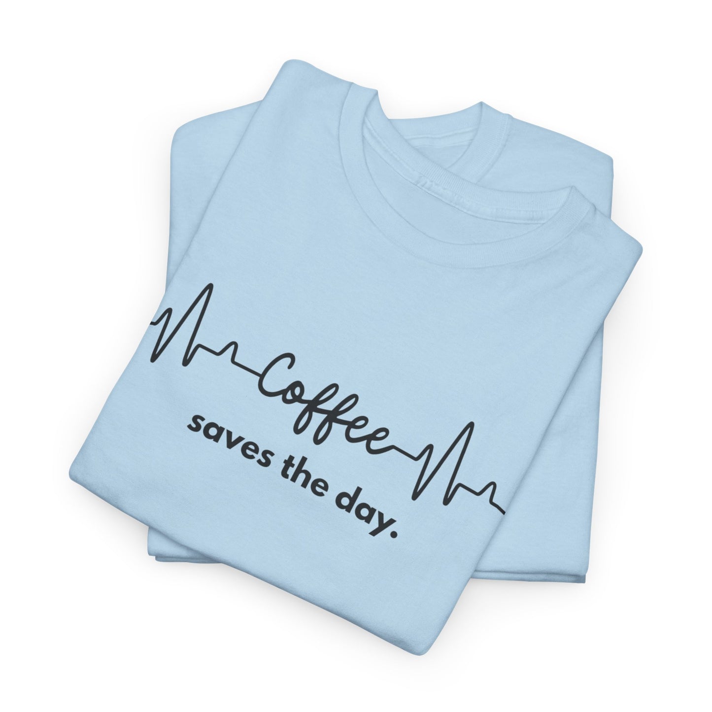 Coffee Lover Unisex Heavy Cotton Tee, Funny Graphic Shirt, Gift for Coffee Enthusiasts, Casual Wear, Sleep Shirt, Birthday Gift