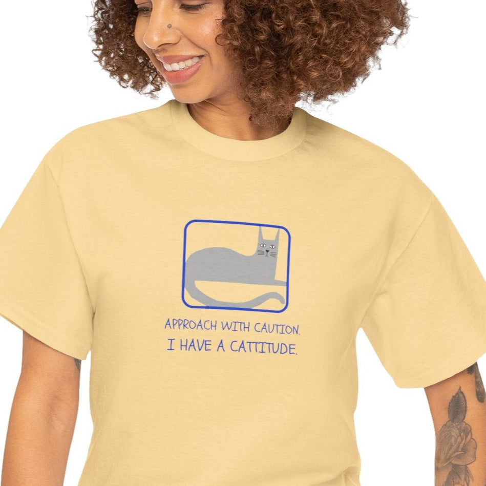 Cat T Shirt Attitude Tee