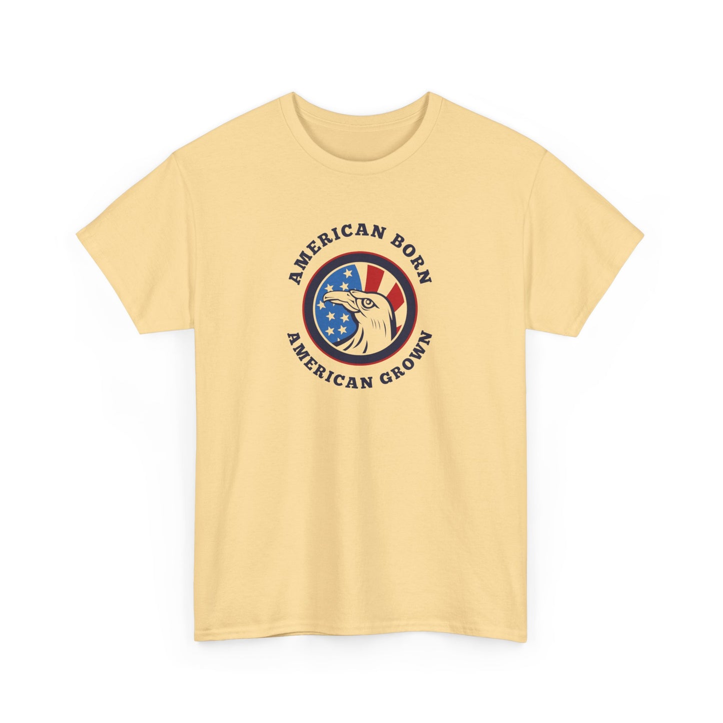 American Born Unisex Heavy Cotton Tee | Patriotic T-Shirt | Gift for Veterans | 4th of July Shirt | Casual Style Tee | Red, White, [...]