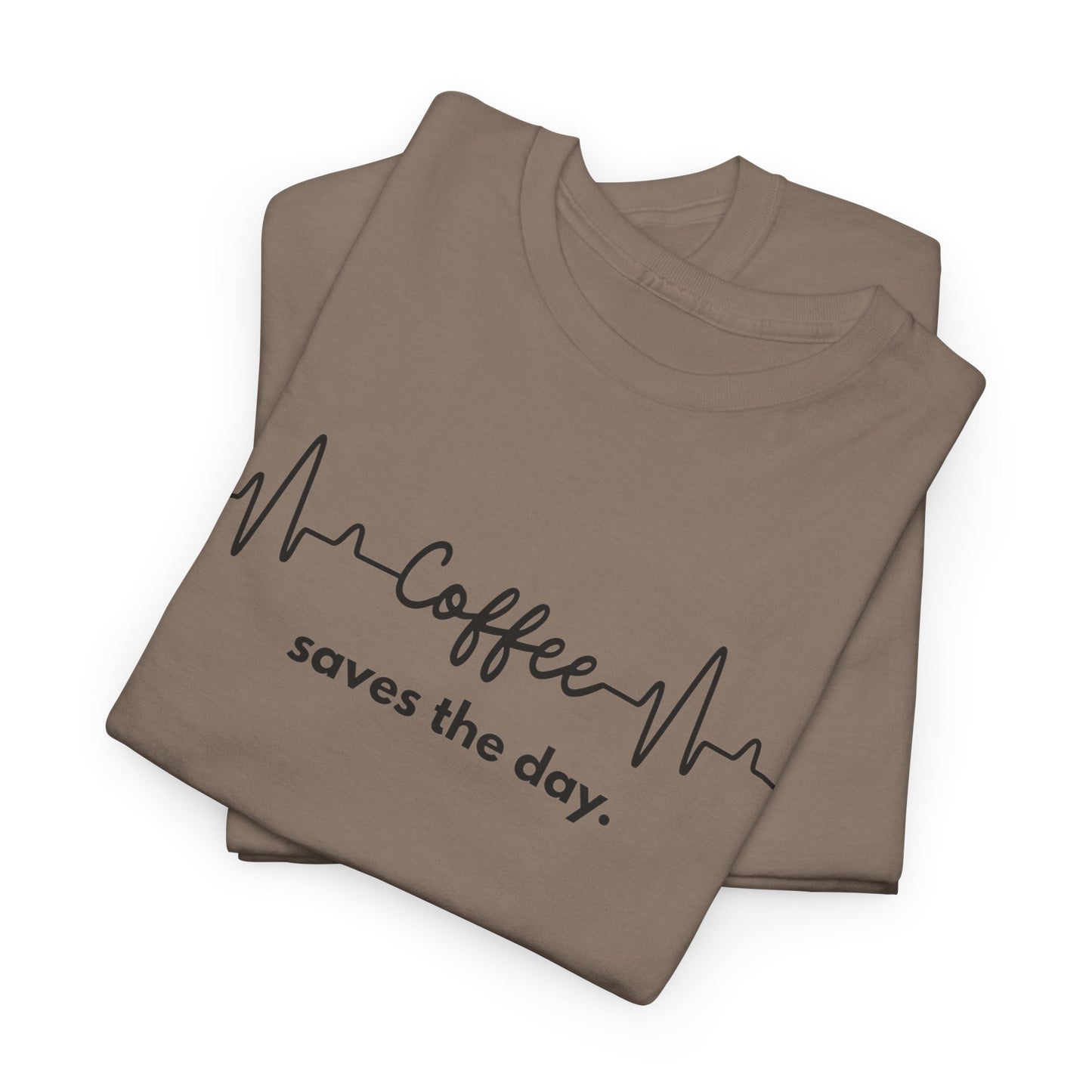 Coffee Lover Unisex Heavy Cotton Tee, Funny Graphic Shirt, Gift for Coffee Enthusiasts, Casual Wear, Sleep Shirt, Birthday Gift