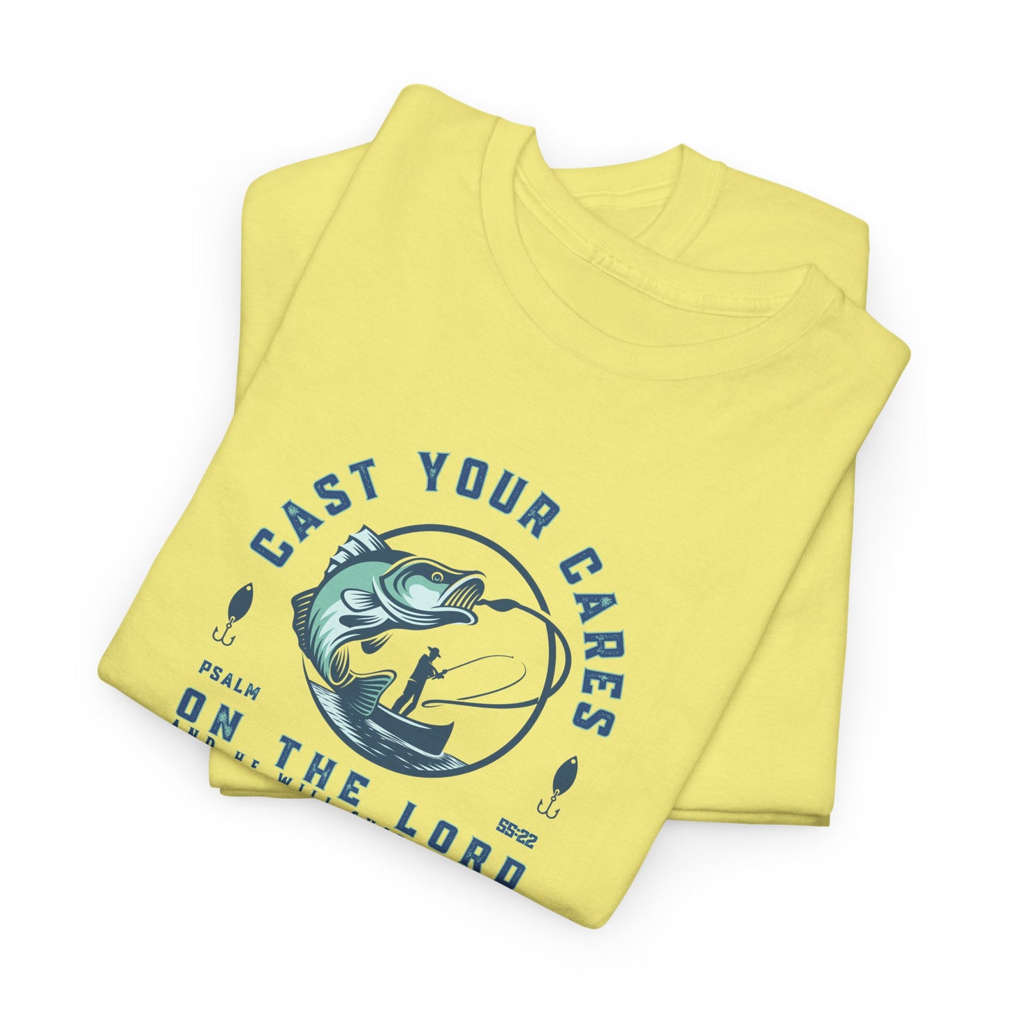 Christian Fishing Tee - Graphic Inspirational